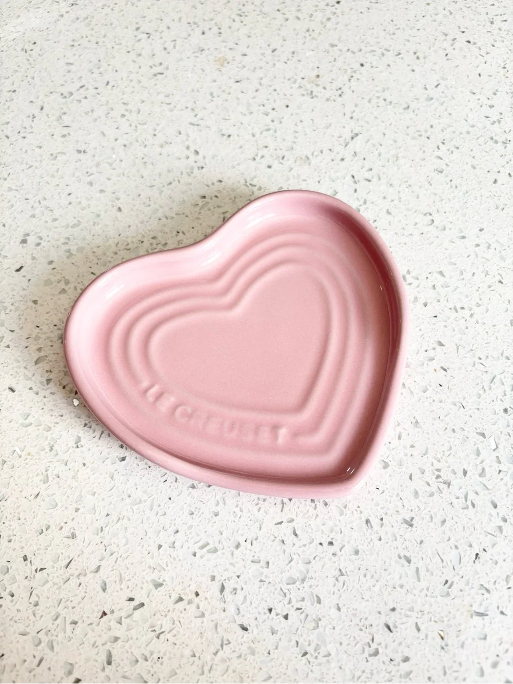 Le Creuset heart shaped